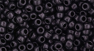 TR-08-Y617_detail TOHO HYBRID Metallic Suede 5 Gramm 3 mm Glasperlen suede pink 8/0