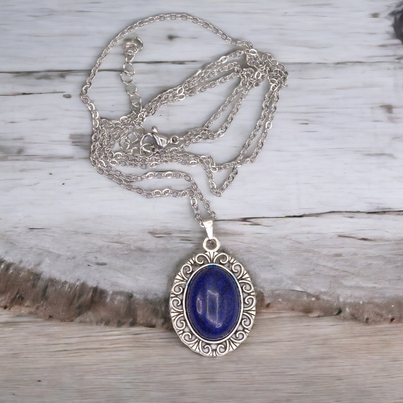lapislazuli-cabochon-kette-neu