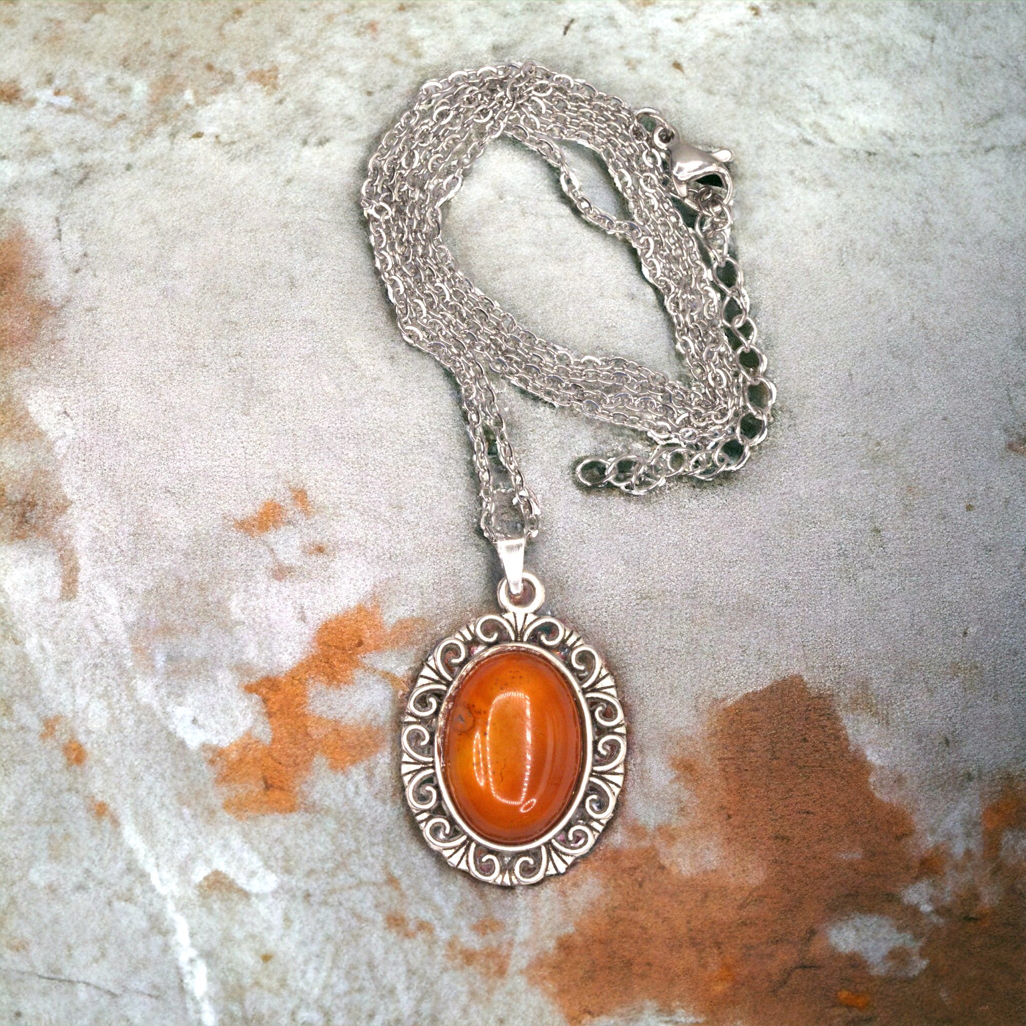 cabochon-kette-rotneu